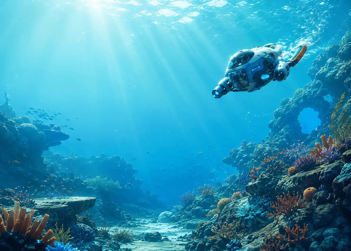 Subnautica 2 ocean exploration hero art